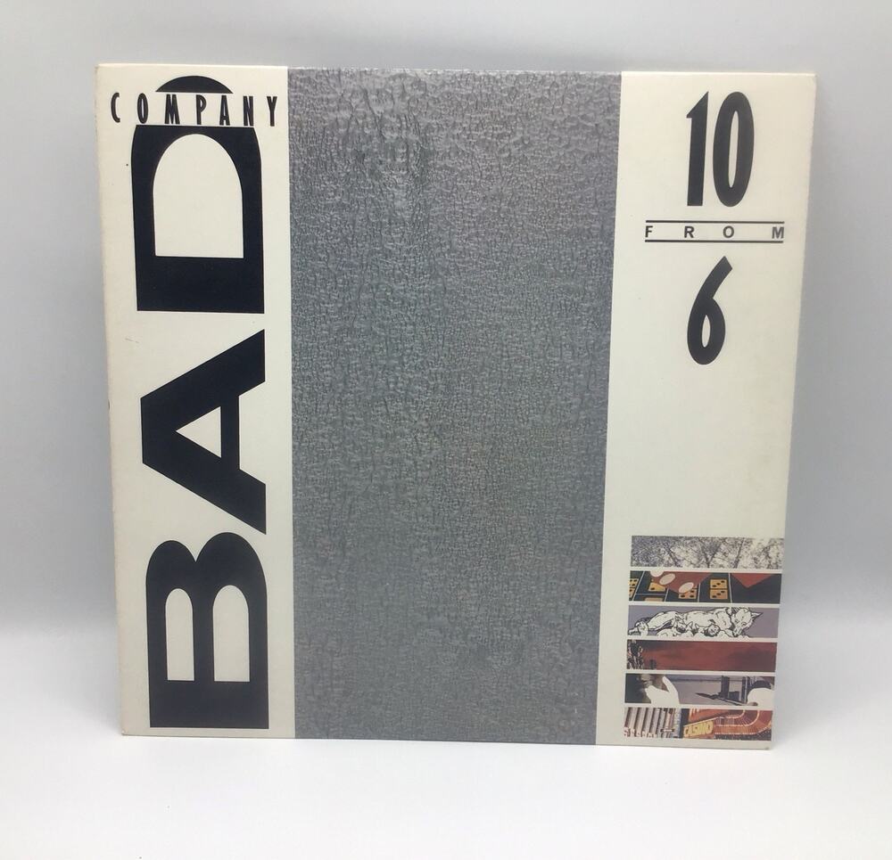 Bad Company 10 From 6 Greatest Hits Vinyl LP Album Atlantic A1 81625 Cleaned